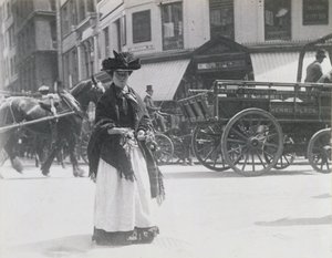 A Cheapside Flower Girl, 1893